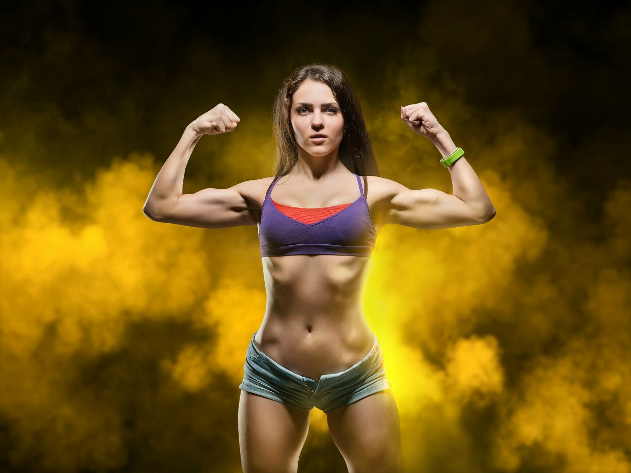 Athletic girls in Banjarmasin